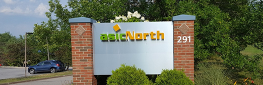 asicNorth outdoor office sign