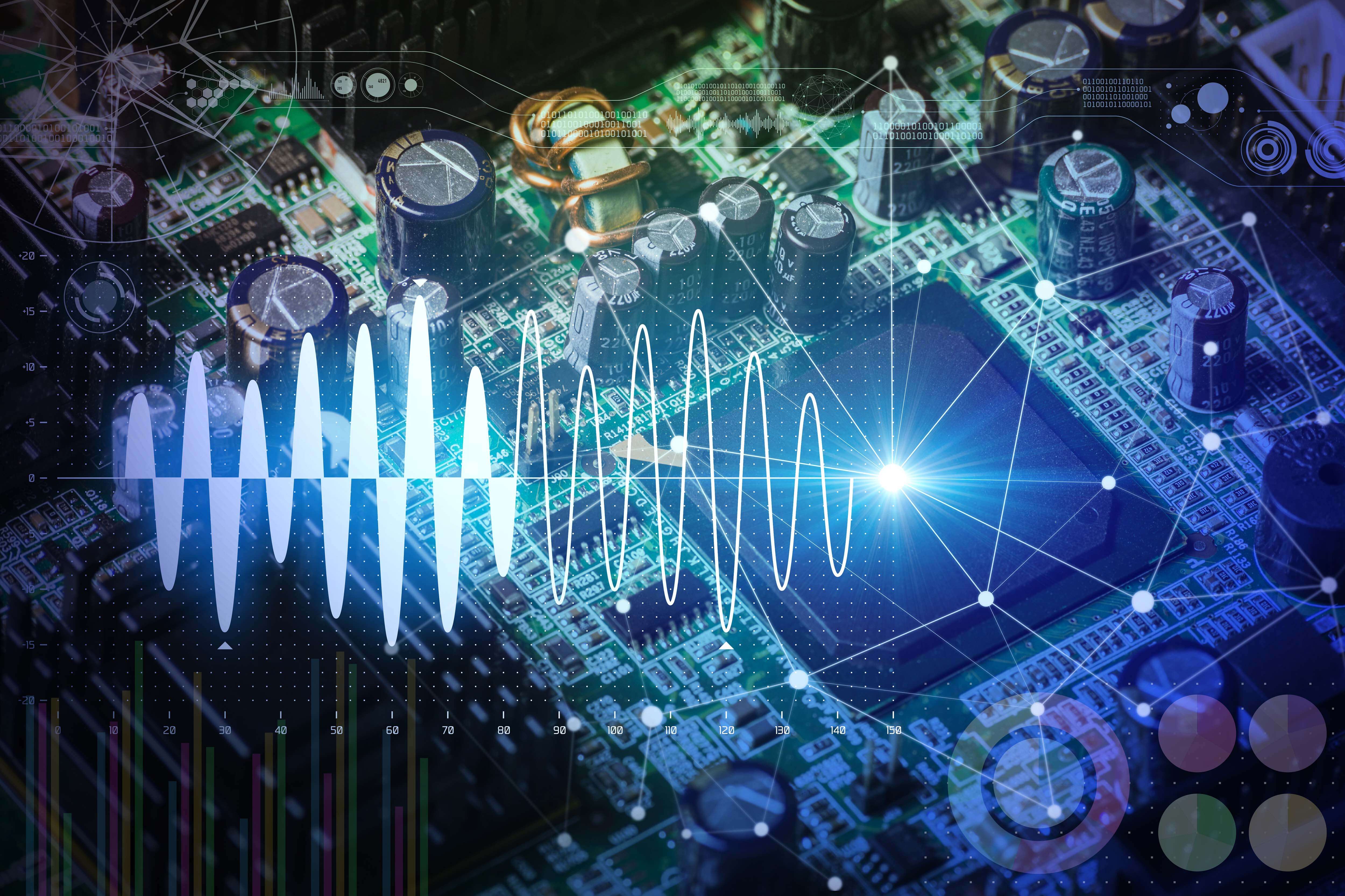 analog circuit design chip and wave length